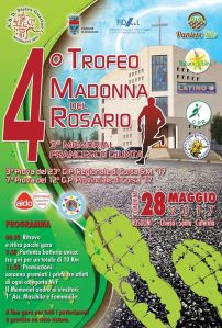 4° Trofeo del Rosario 28 Maggio 2017 Rosolini